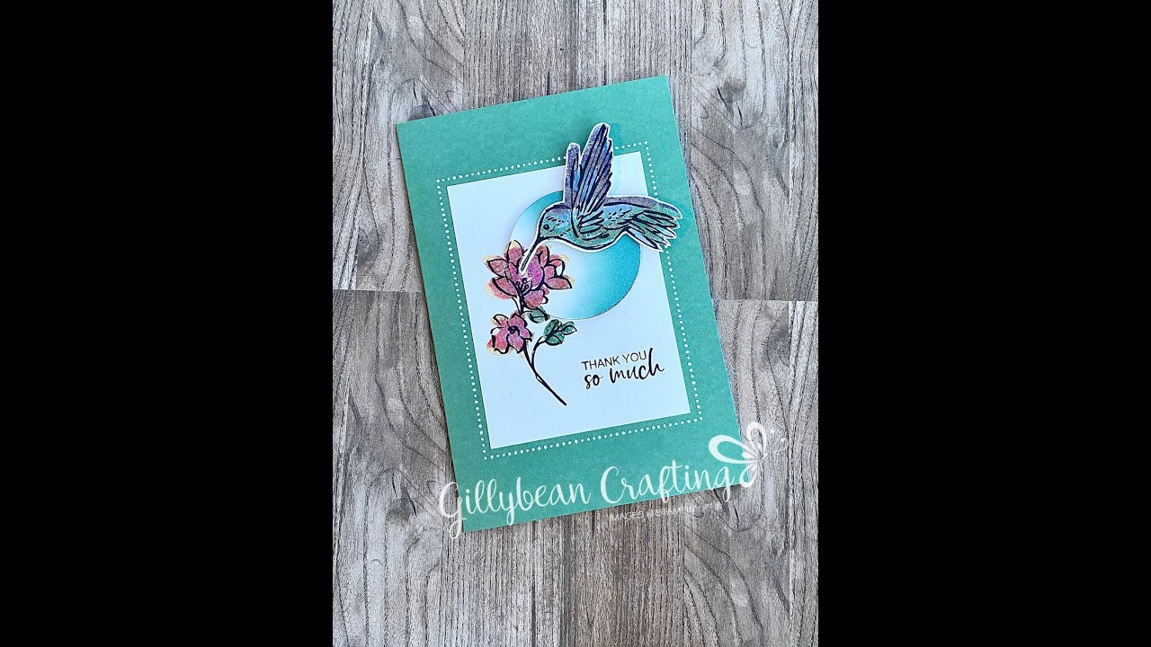 Stampin' Up!'s Touch of Ink stamp set and the NEW Blending Brushes