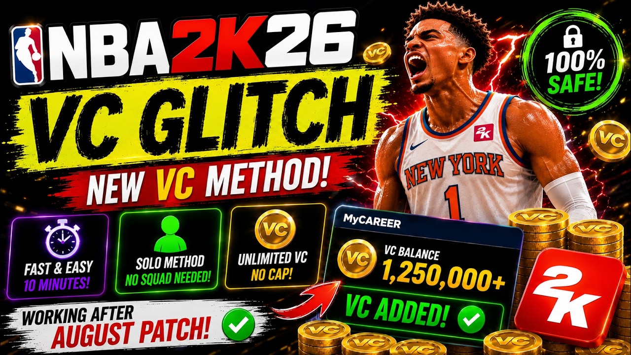 *САМЫЙ НОВЫЙ* глитч на VC в NBA 2K26 🔥 Новые рабочие коды (Locker Codes) после патча (2026)