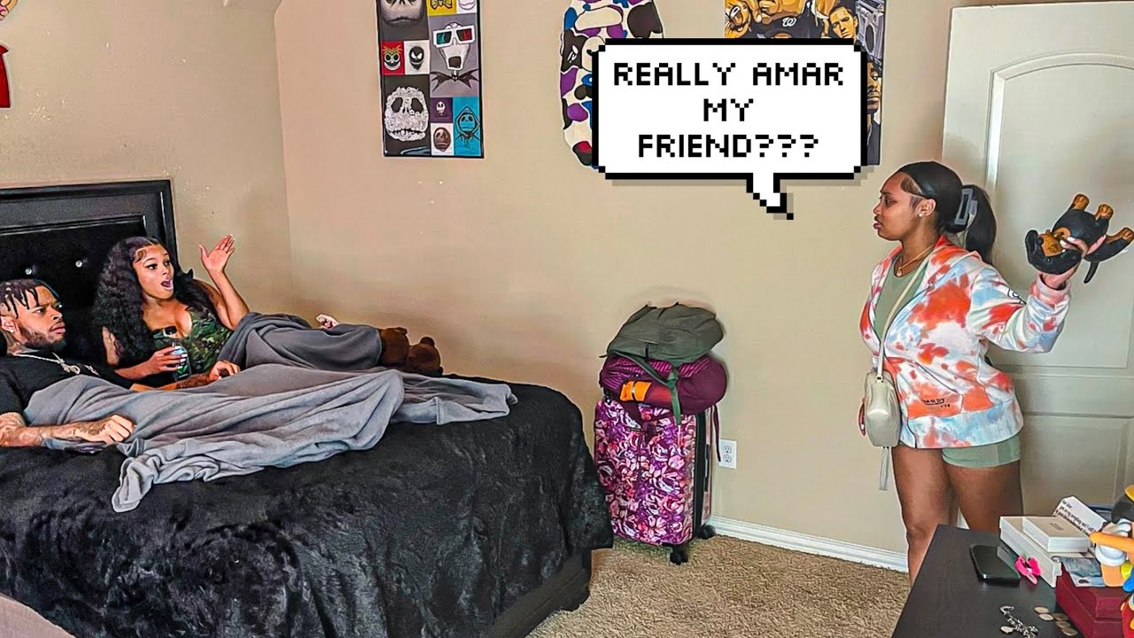 While Miah Was Gone I Invited Her Friend Over To Lay Up.. *REVENGE TIME*