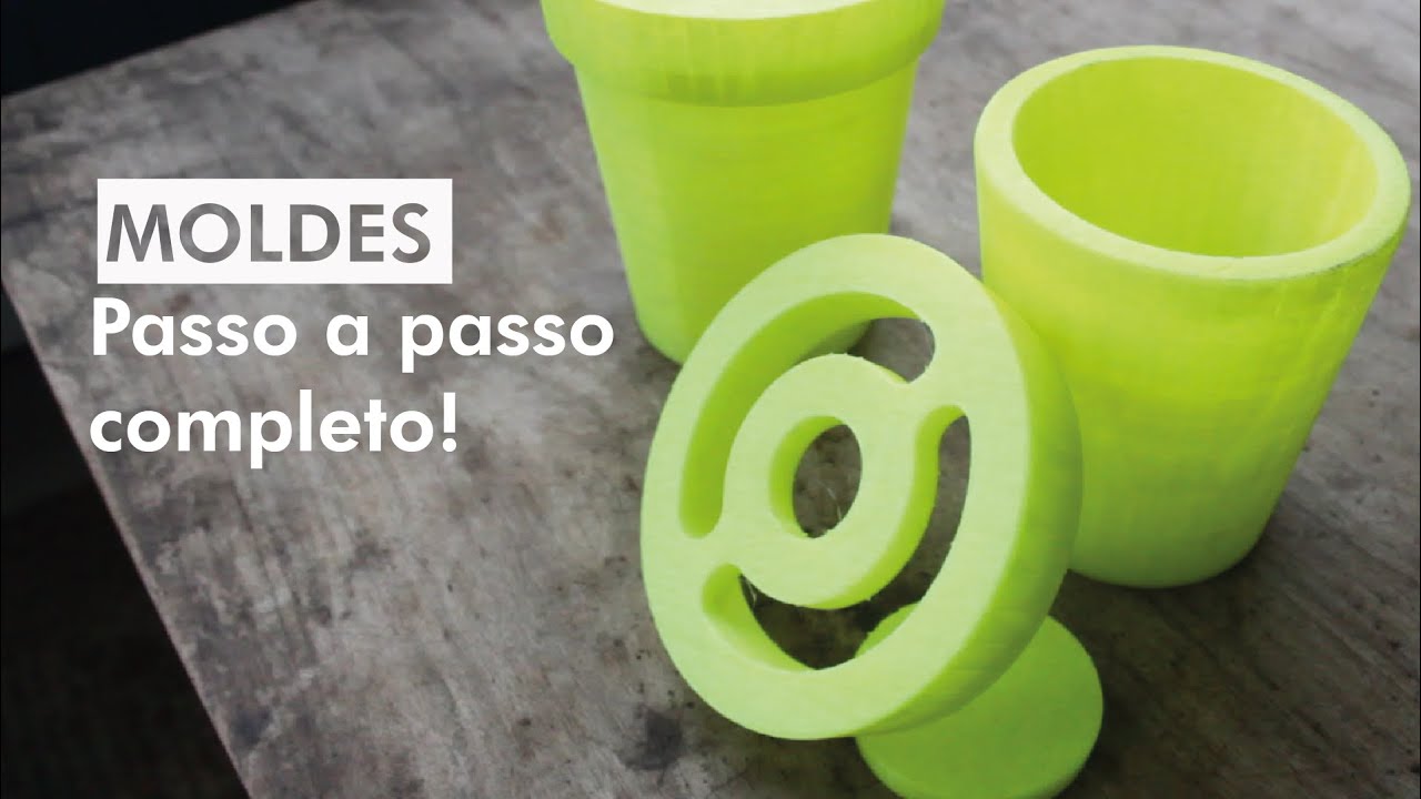 Como fazer moldes p/ Concreto com uma impressora 3D
