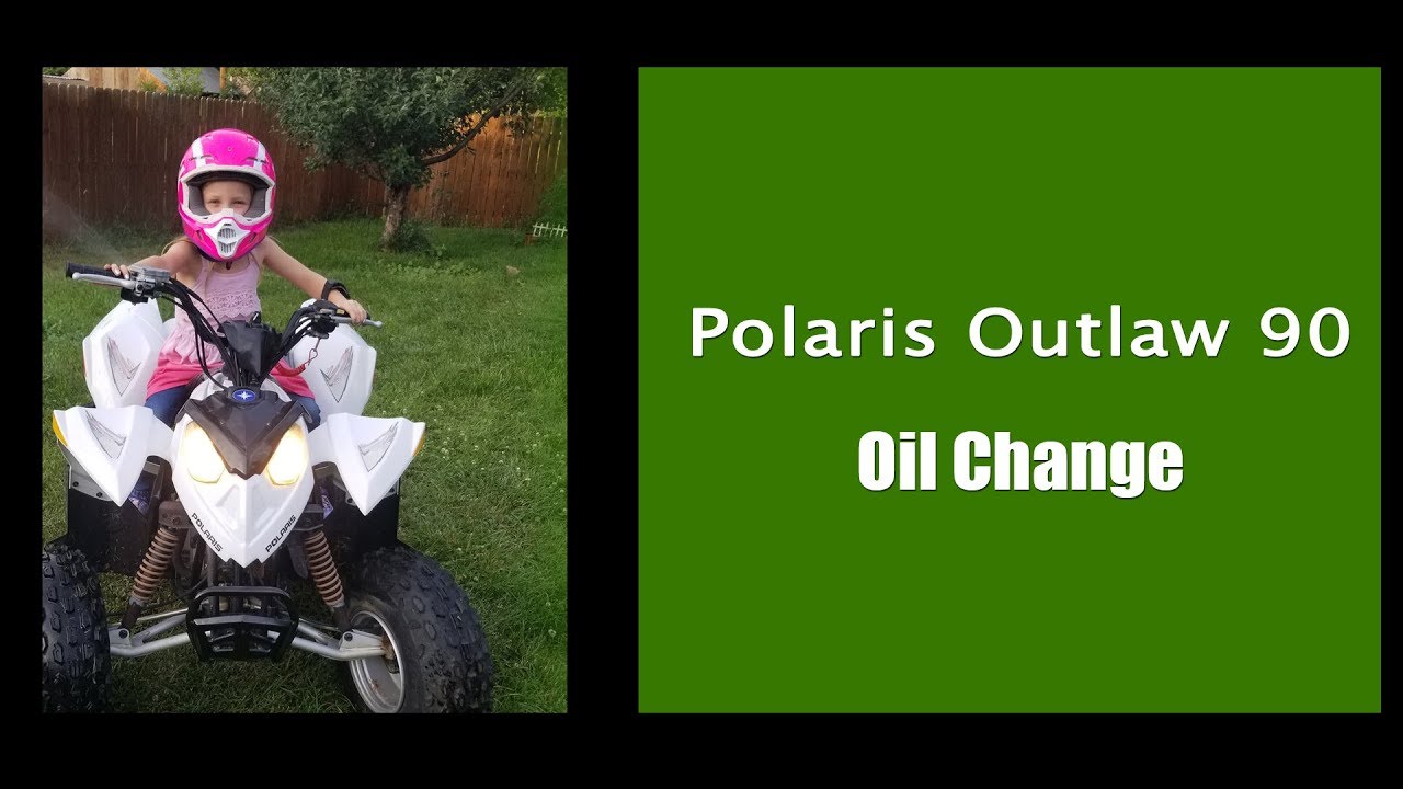 Polaris Outlaw 90 Oil Change