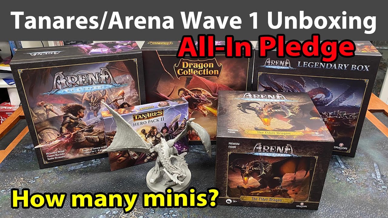 Tanares Adventures Wave 1 Unboxing
