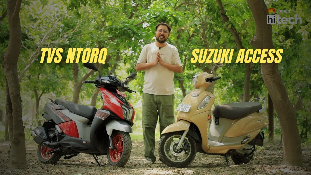 TVS Ntorq vs Suzuki Access: Ultimate 125cc Scooter Showdown in India! Comparison Review