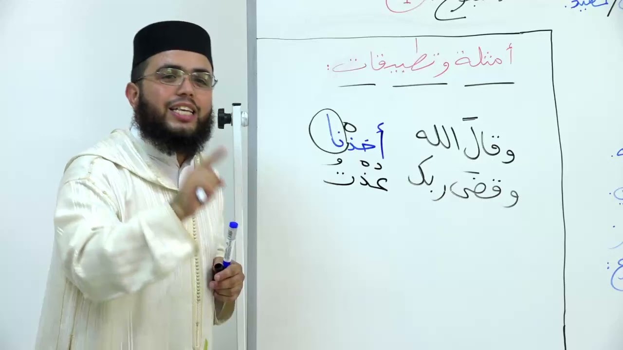 الأسبوع 1: – تقويم تشخيصي – تمهيد / مادة النحو الثالثة ثانوي عتيق.