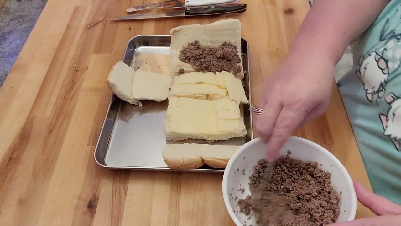Mushroom Swiss Sliders