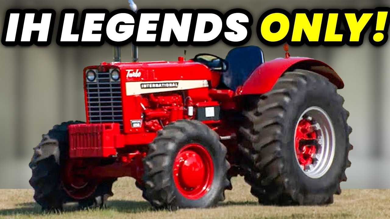 12 BEST International Harvester Tractors of All Time!