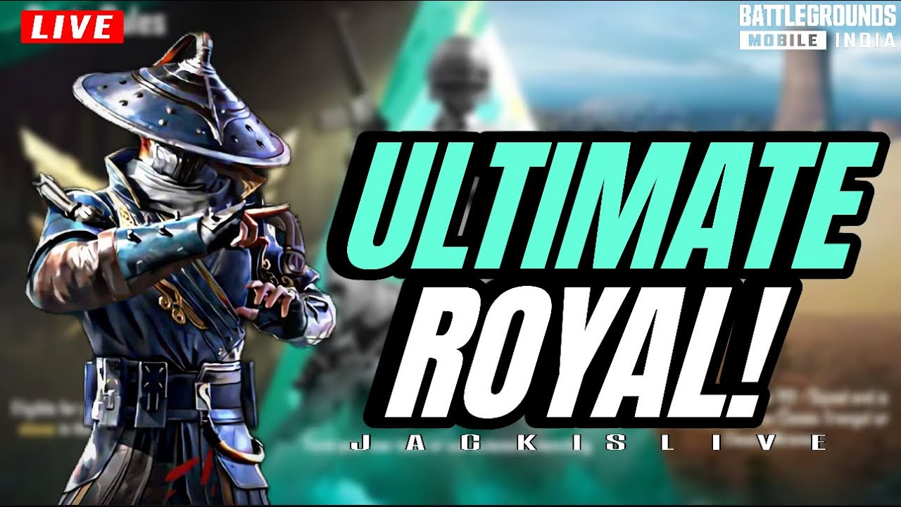 ULTIMATE ROYAL KHELTE HE AJJ!🔴| JACKxPLAYYS | BGMI LIVE | BGMI