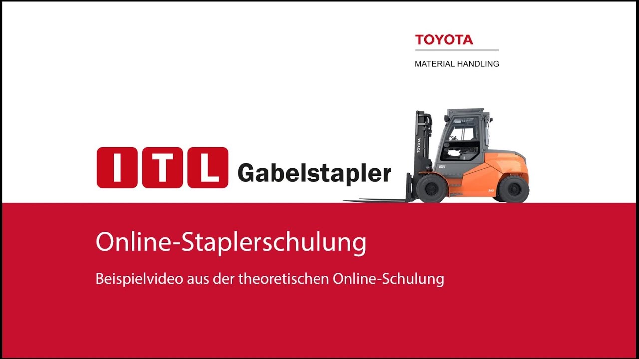 Staplerschein Online - Digital zum Gabelstaplerführerschein