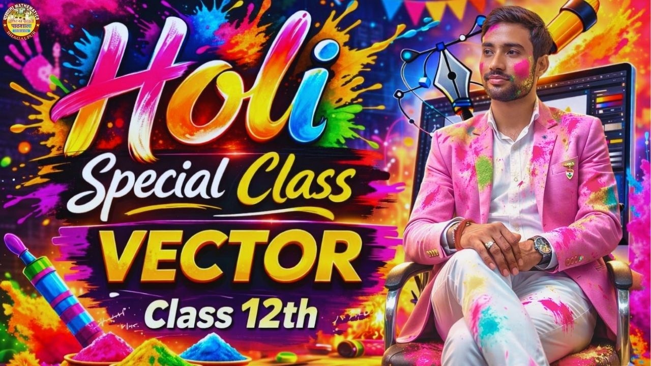 𝐕𝐞𝐜𝐭𝐨𝐫 𝐂𝐡𝐚𝐩𝐭𝐞𝐫 | 𝐇𝐨𝐥𝐢 𝐒𝐩𝐞𝐜𝐢𝐚𝐥 𝐂𝐥𝐚𝐬𝐬 | 𝐂𝐥𝐚𝐬𝐬 𝟏𝟐 [𝐁𝐚𝐭𝐜𝐡 𝟕–𝟖 𝐏𝐌] | बिहार बोर्ड