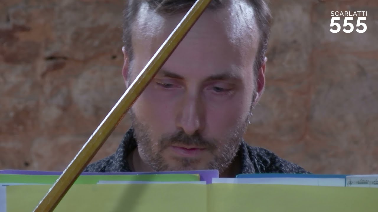 Scarlatti : Sonate pour clavecin en fa mineur K 69 L 71, par Bertrand Cuiller - #Scarlatti555