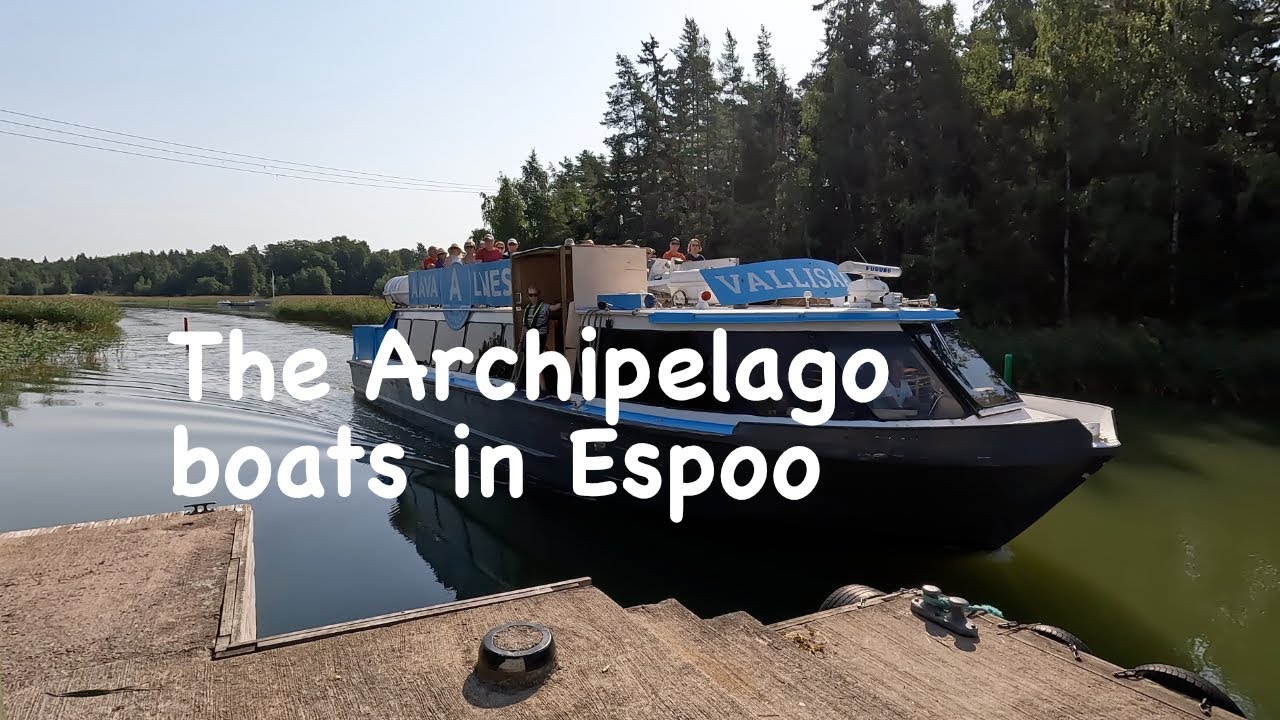 Public Archipelago boats in Espoo - Espoo, Finland