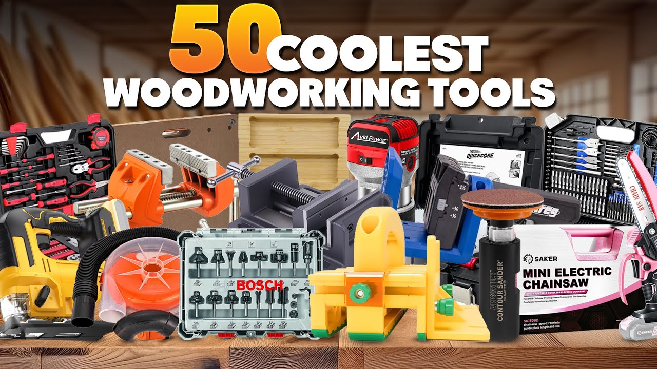 50 Coolest Woodworking Tools on Amazon Under $100 You’ll Use Daily