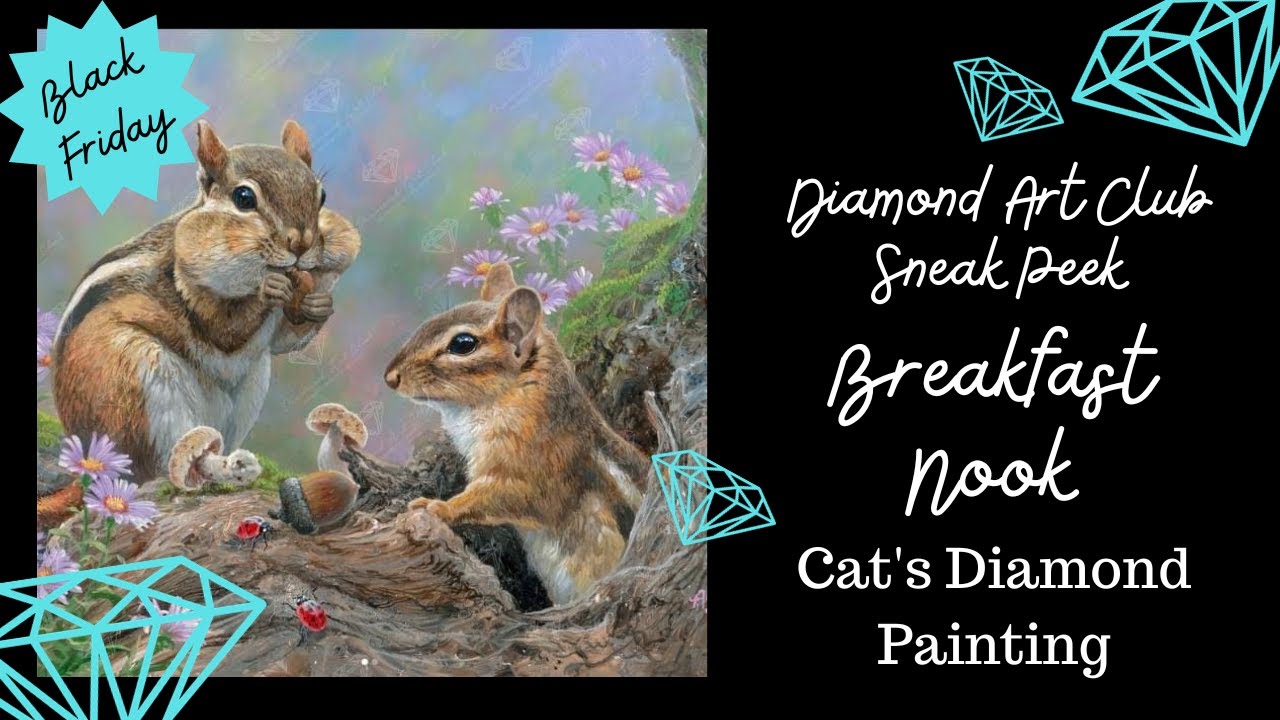 Diamond Art Club Black Friday Sneak Peek | Breakfast Nook