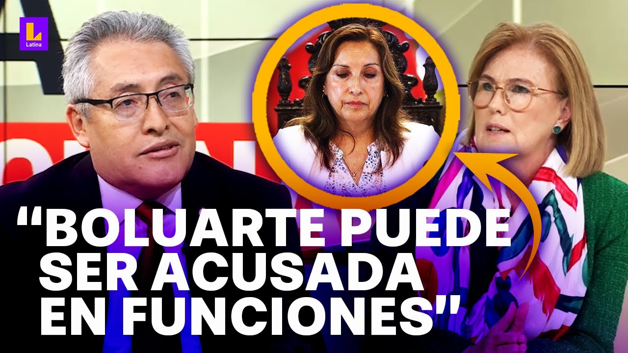 Fiscal de la Nación sobre demanda constitucional contra Boluarte: 