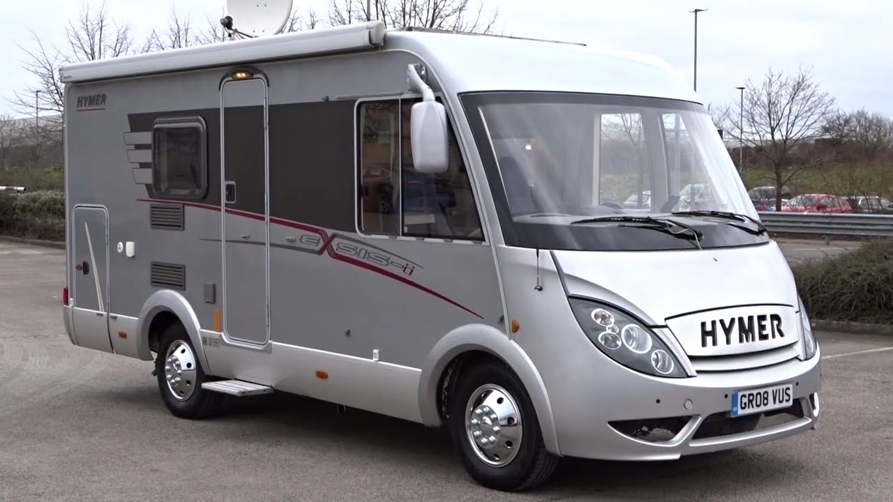 2008 FORD 2.2 DIESEL HYMER EXSIS-i EX522 MOTORHOME 2 BERTH 3500kg LHD 31K MILES £29.995
