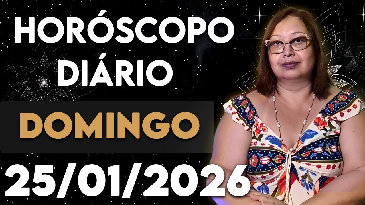 HOROSCOPO DO DIA PREVISAO DIARIA 25 01 2026 SIGNOS Cigana Carmencita