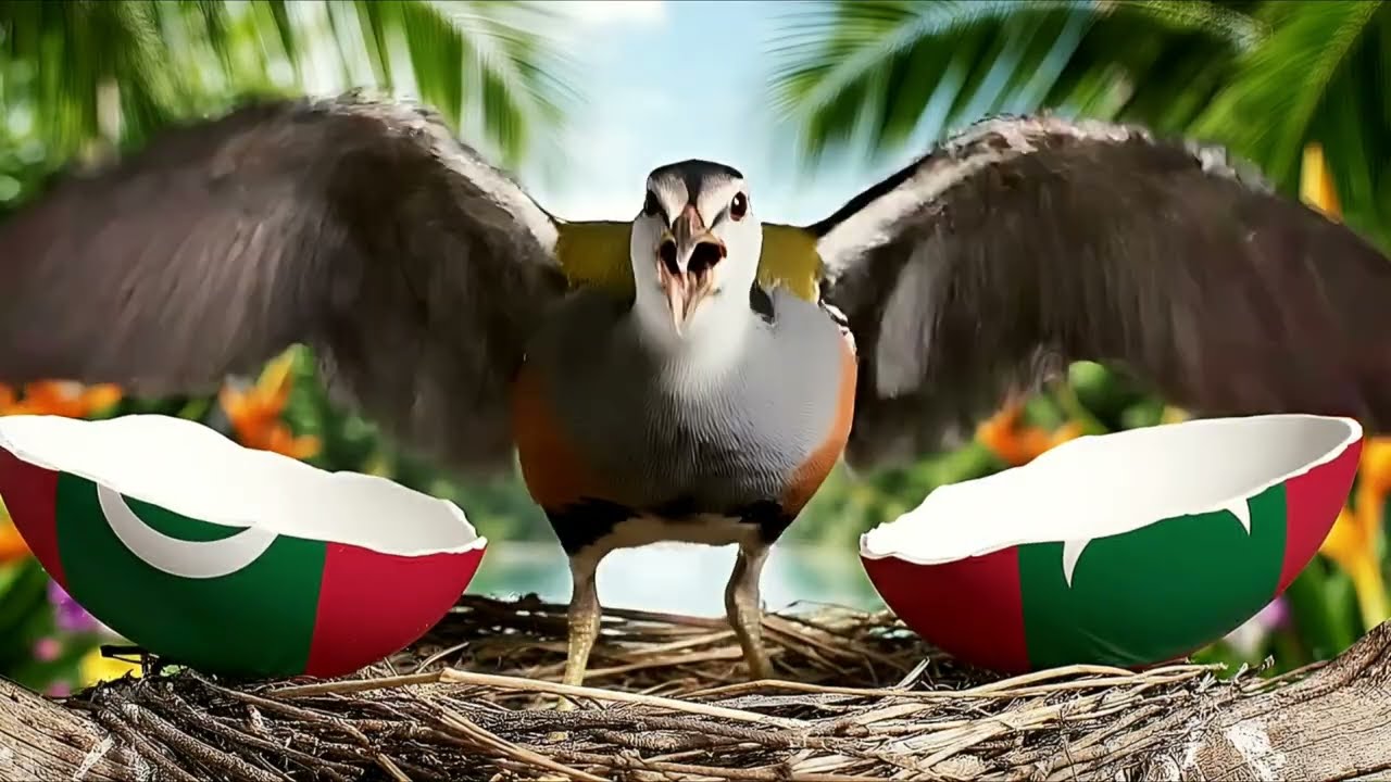 World National Birds Explained Visually 🌍🐦 AI Macro ASMR