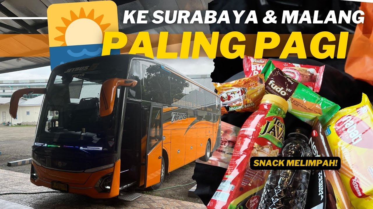 BUS PALING PAGI KE SURABAYA DAN MALANG ⁉️ 🌞 27 Trans Executive - Morning Class