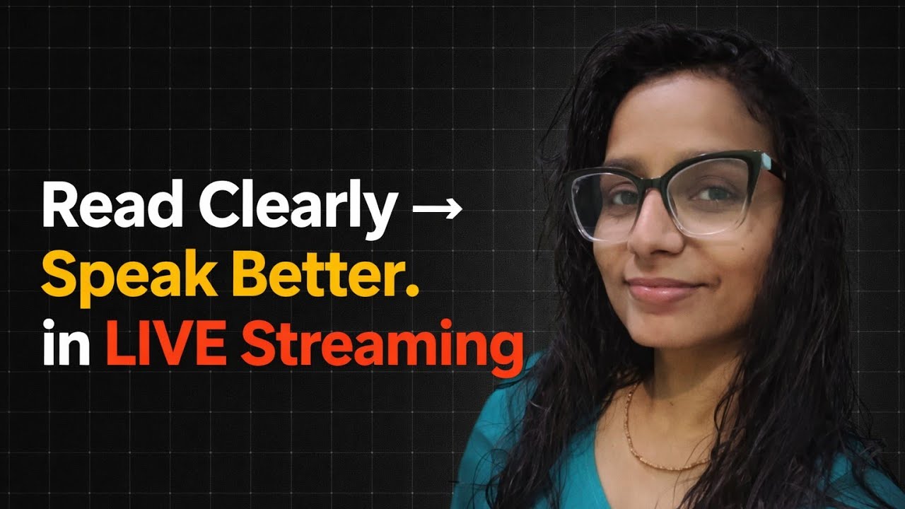 Reading Mike Acker: The Secret to Speaking Clearly (LIVE) poornima shuklaa my first live