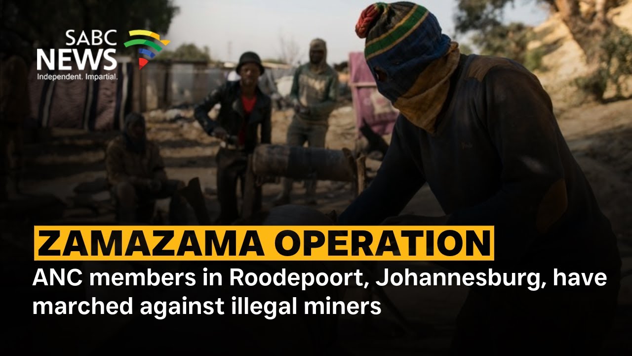 Zama Zama Operation | March against illegal miners