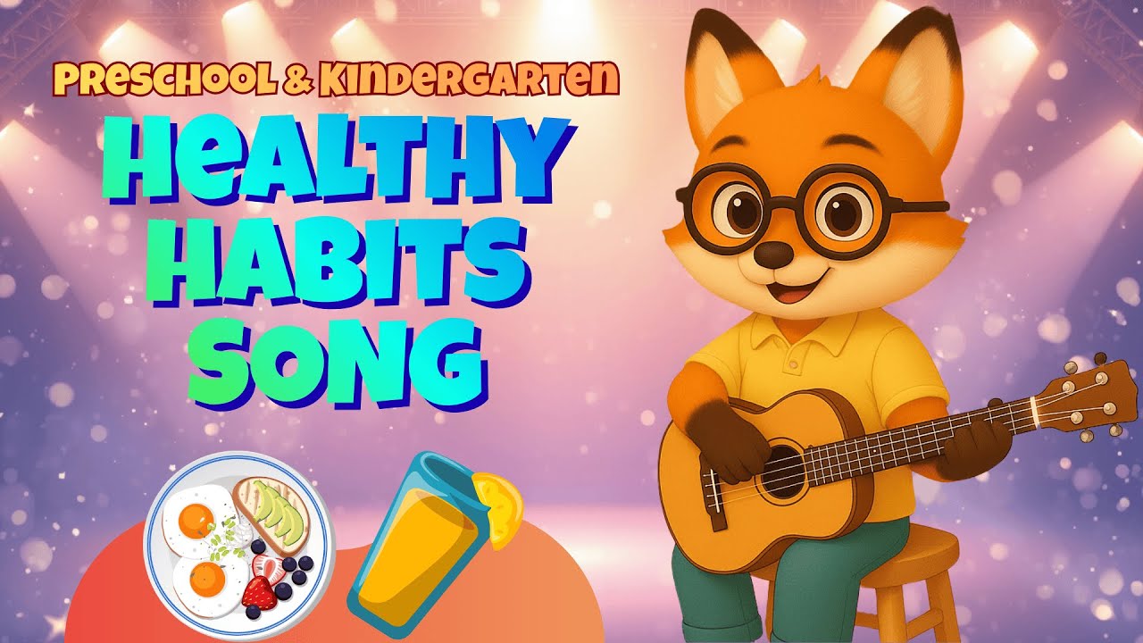 Healthy Habits Every Day | Learn & Sing Healthy Habits for Kids | PlayCubiki