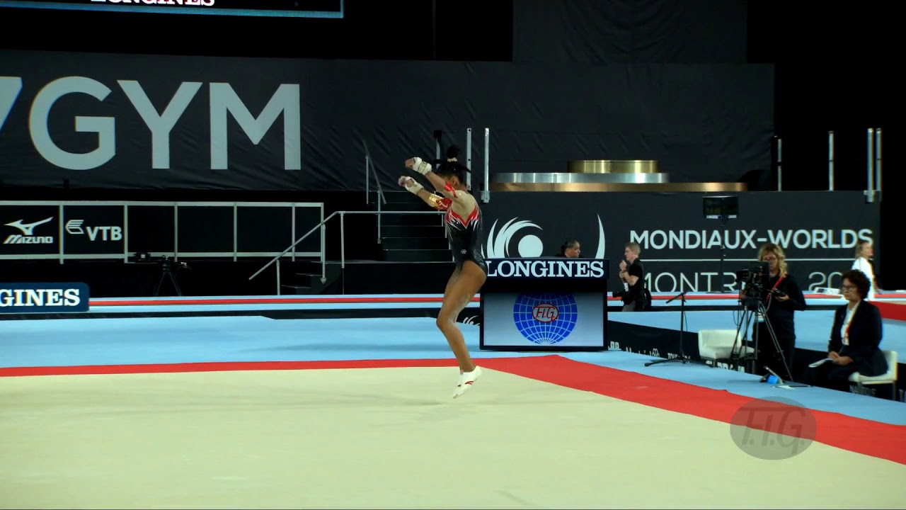 HUSSEIN Farah (EGY) - 2017 Artistic Worlds, Montréal (CAN) - Qualifications Floor Exercise