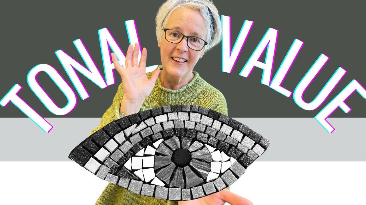 MAKE A MOSAIC EYE | Part I: Understanding tonal value