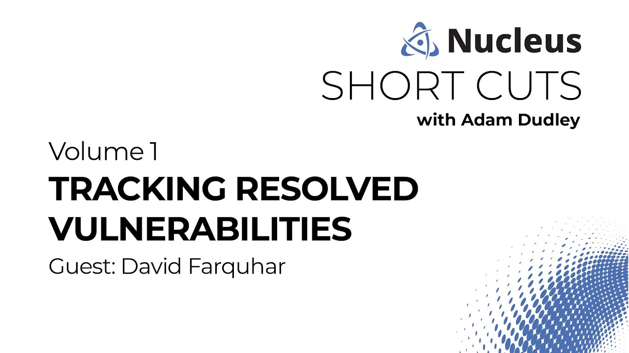 VM Short Cuts (Vol 1) -- Tracking Resolved Vulnerabilities