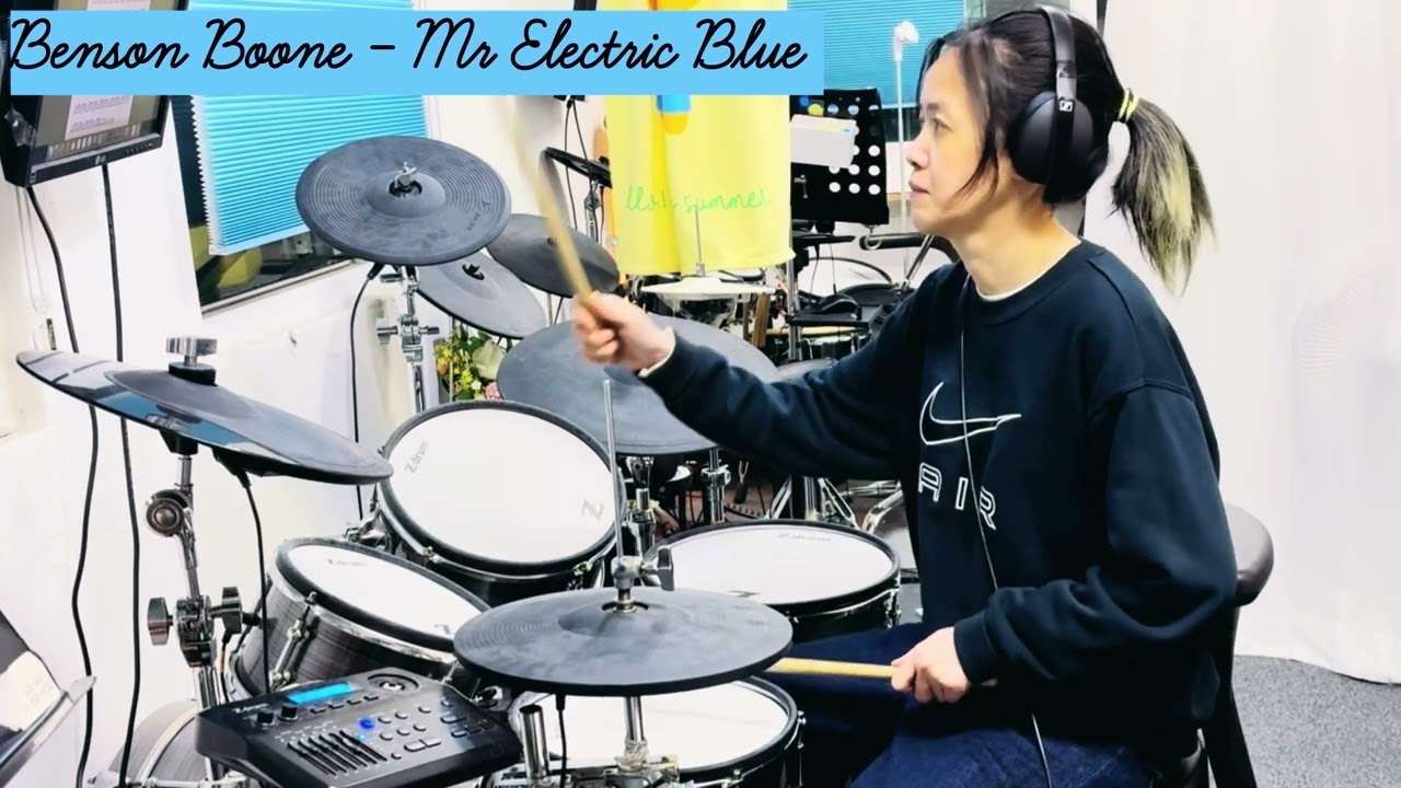 [1314 드럼커버] Benson Boone - Mr Electric Blue