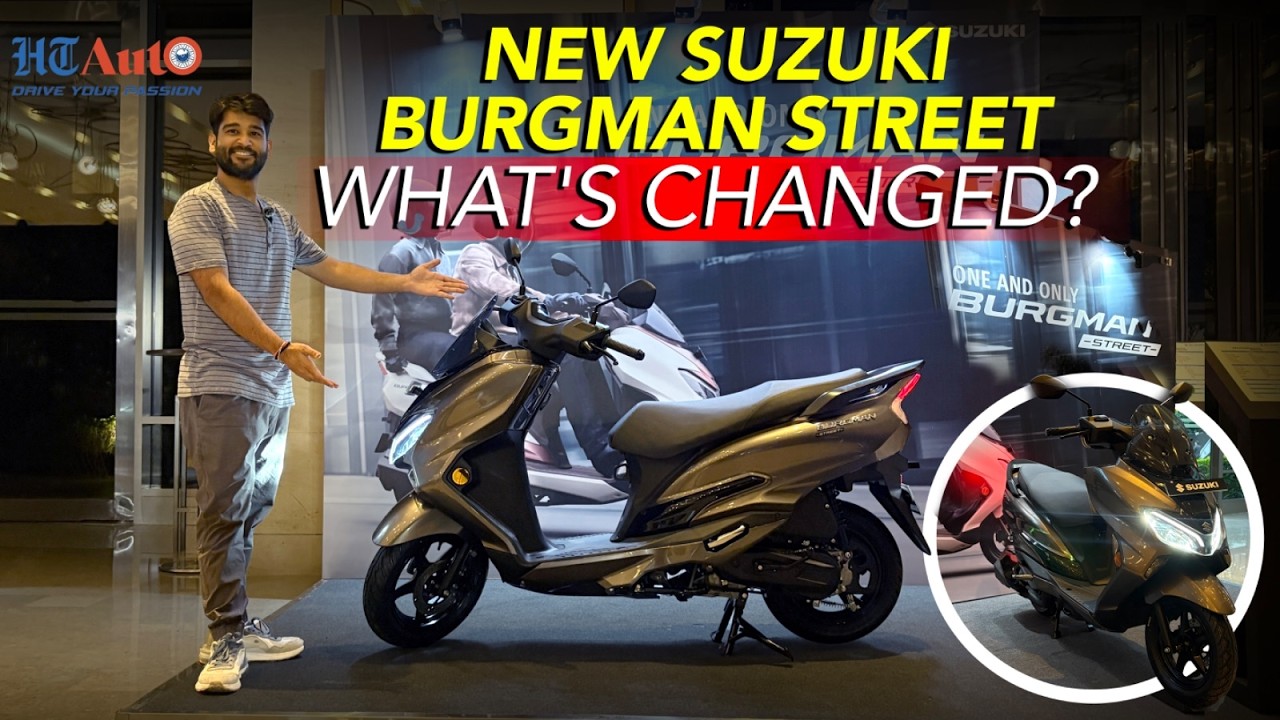 2026 Suzuki Burgman Street | Detailed Walkaround & First Look