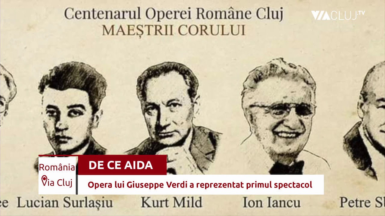 100 de ani de la primul spectacol al Operei Naționale din Cluj