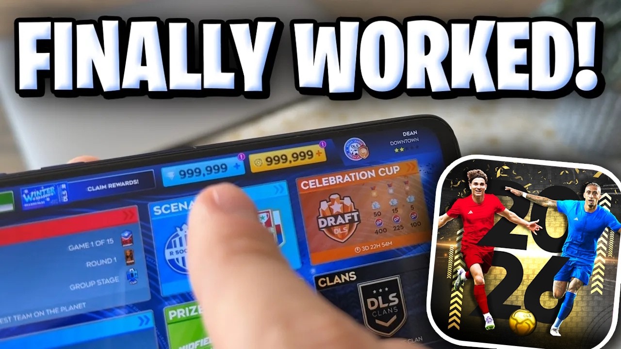 DLS 26 Hack - How I Got DLS 26 Coins & Diamonds Without DLS 26 MOD APK ⚽️ Android / iOS / PC