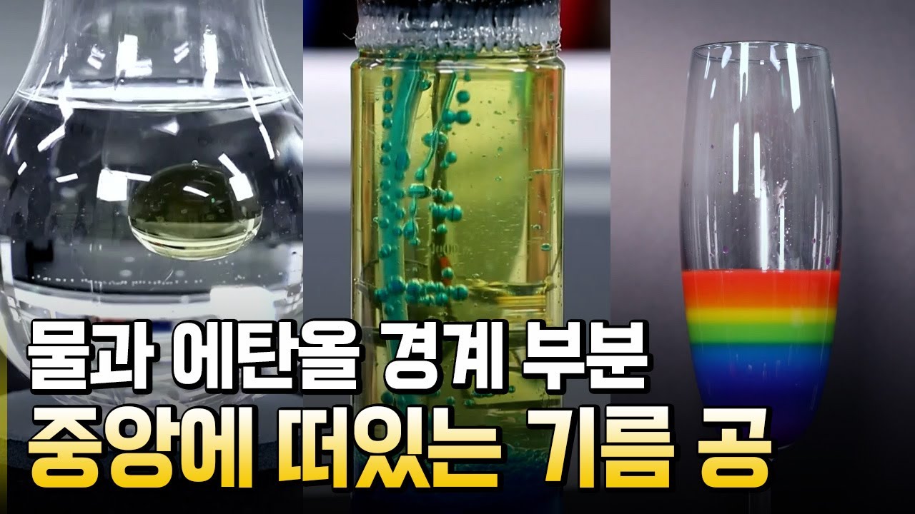 밀도 차를 이용한 신기한 실험 / 별별실험실