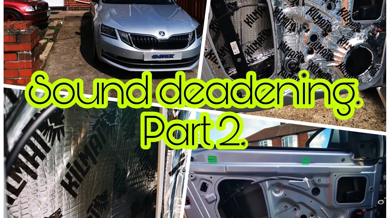 Skoda Octavia 2017 Front and Rear Door Sound Deadening. Door Preparation and Stripping. Part 2.