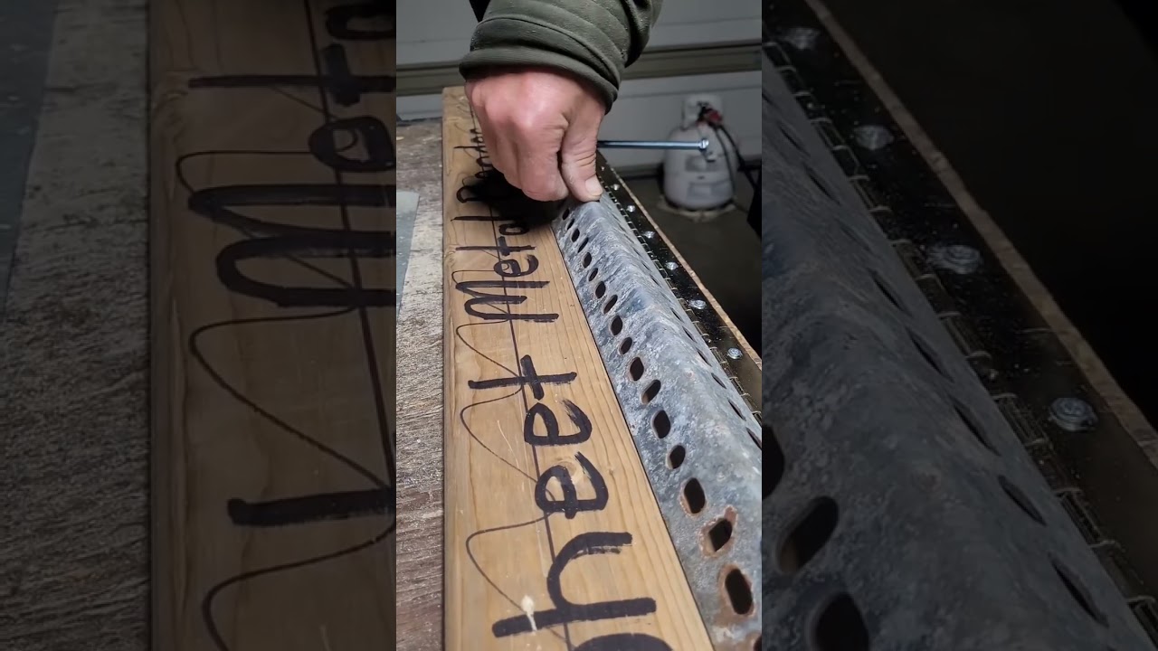 3' Metal Flashing Bender Portable - DIY. I can bend 22 Guage flatstock for rocker panels.