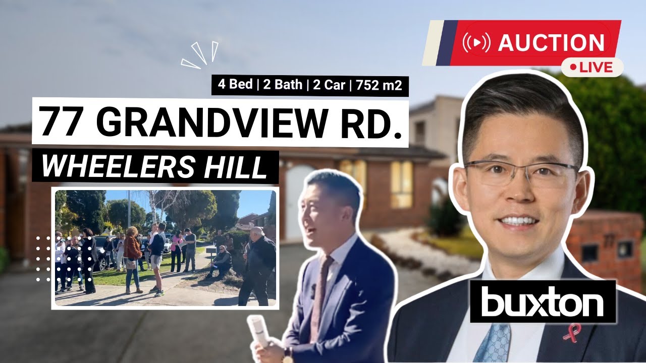 Live Auction @ 77 Grandview Road, Wheelers Hill