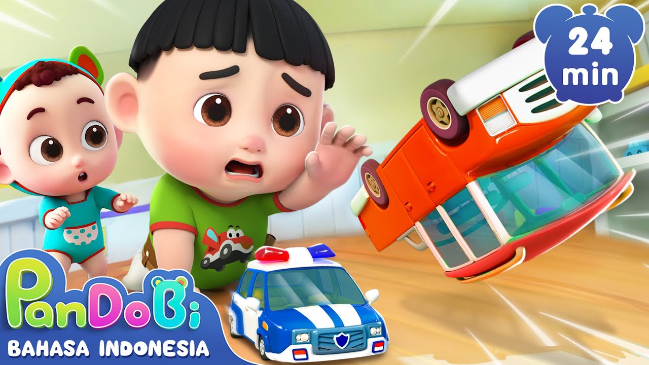 Main-mainan Ingin Pulang ke Rumahnya | Lagu Kebiasaan Baik Anak | Super Pandobi Bahasa Indonesia