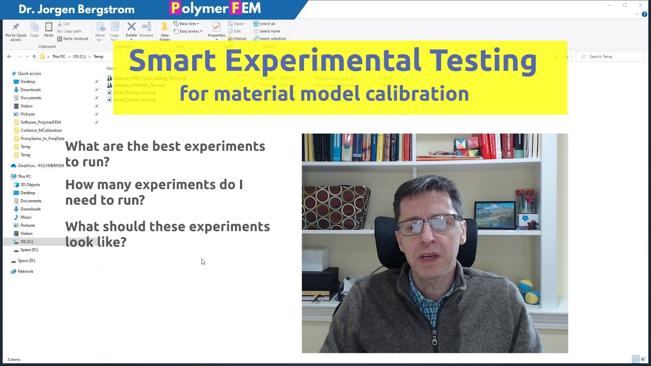 Smart Experimental Testing for Material Model Calibration
