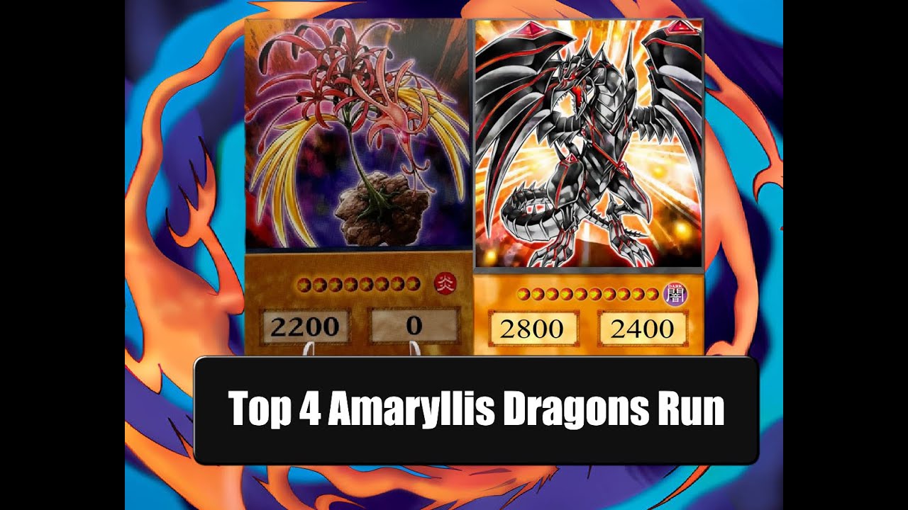 Amaryllis Dragons Top 4 DB Edison Weekly - Yu-Gi-Oh! Edison Format