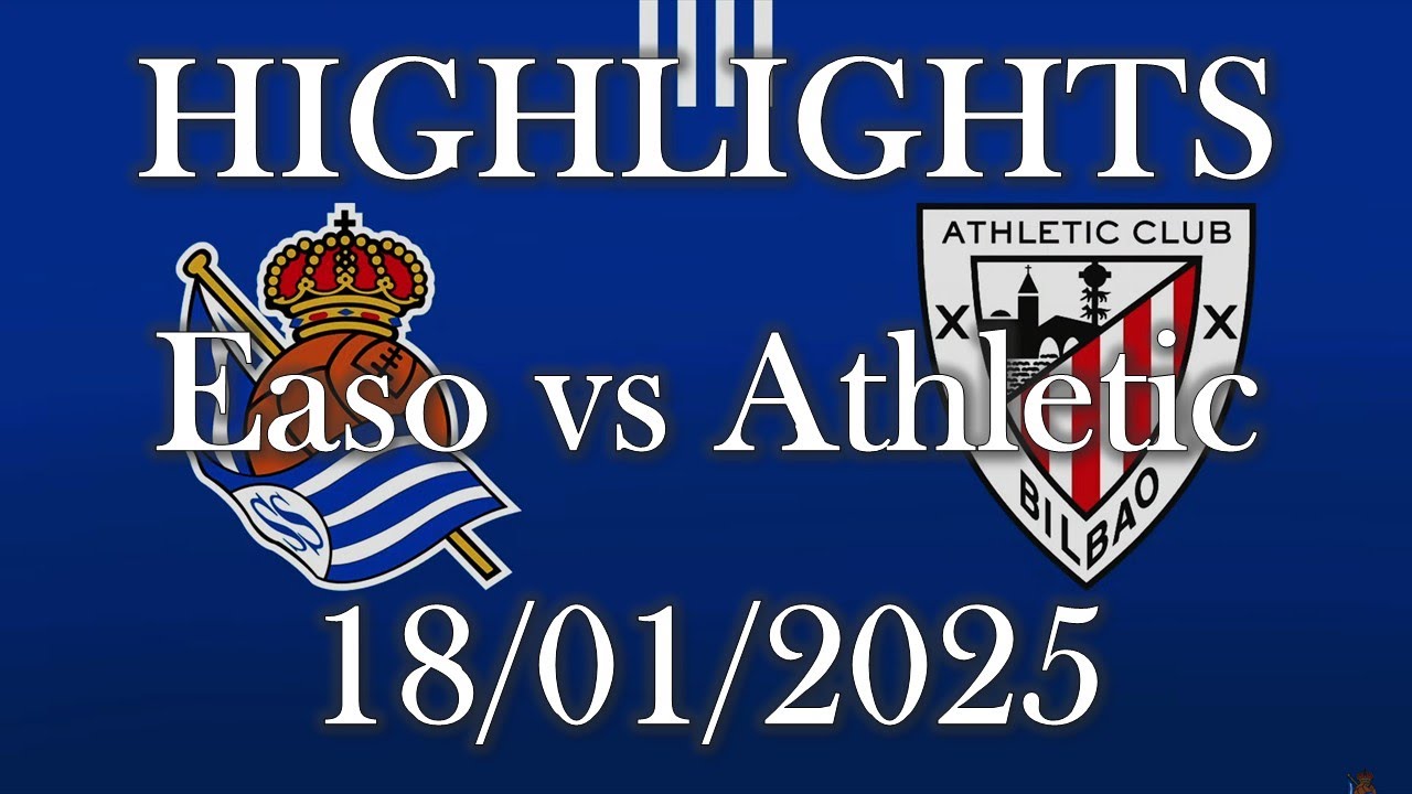 HIGHLIGHTS | Easo (Real Sociedad sub19 B) vs Athletic Club sub19 B | Liga Nacional J18 (18/01/2025)