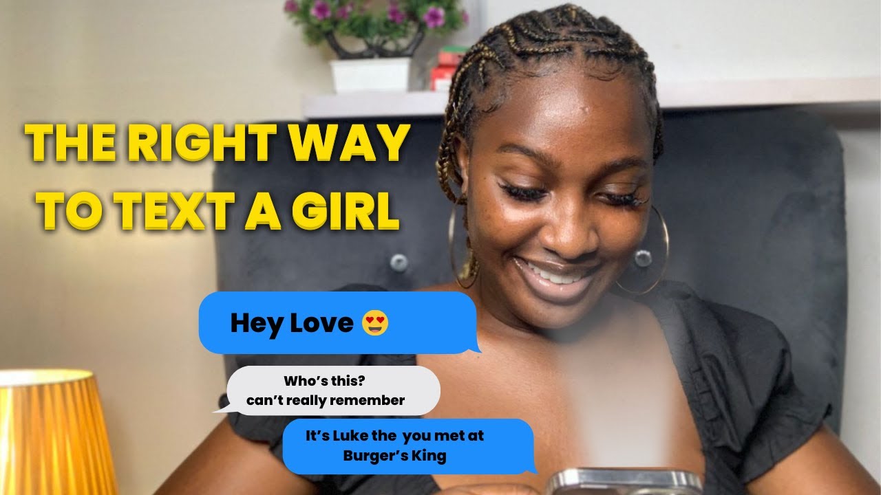 How to TEXT a GIRL YOU LIKE (with examples)