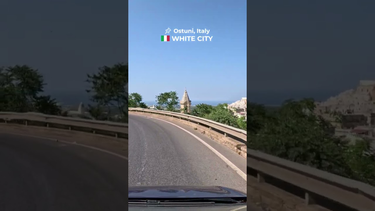 🇮🇹 Ostuni, Italy – 4K Driving Tour