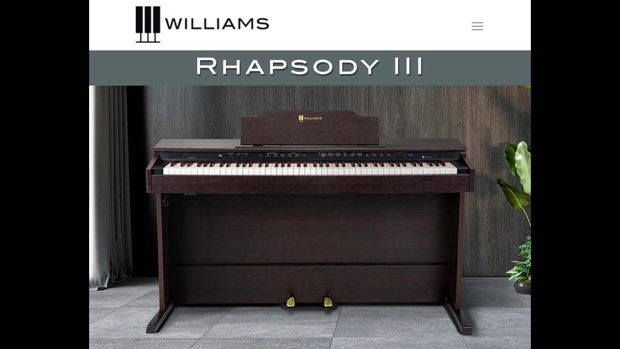 Williams Rhapsody III All 12 Sounds ( No Taking )￼