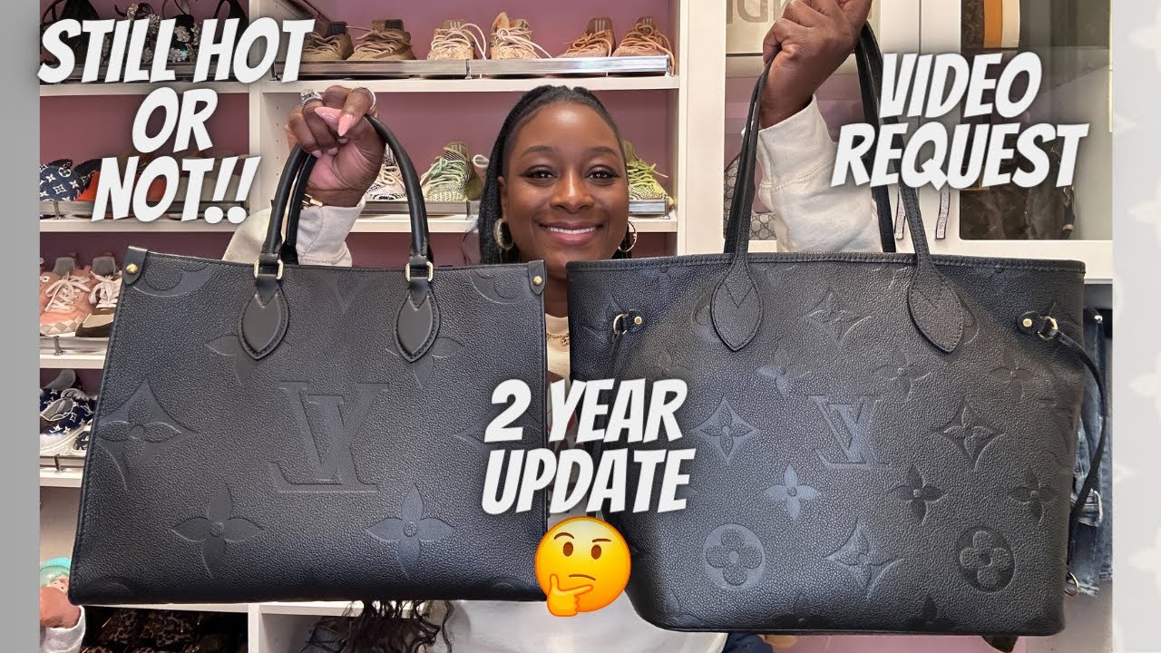 🖤👉🏾LOUIS VUITTON NEVERFULL MM ON THE GO TOTE MM. EMPREINTE LEATHER VIDEO UPDATE #marquitalvluxury