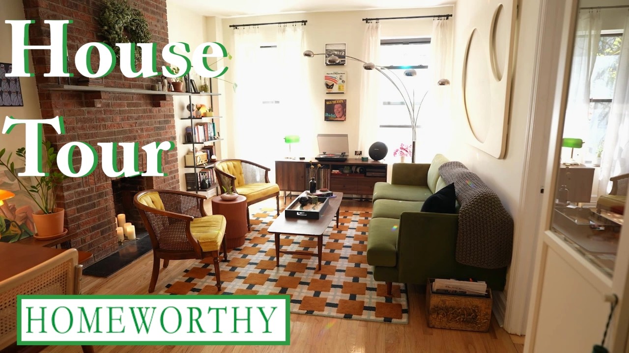 HOUSE TOUR | A Quirky 375 Sq Ft NYC Apartment with Renter-Friendly DIY Tips