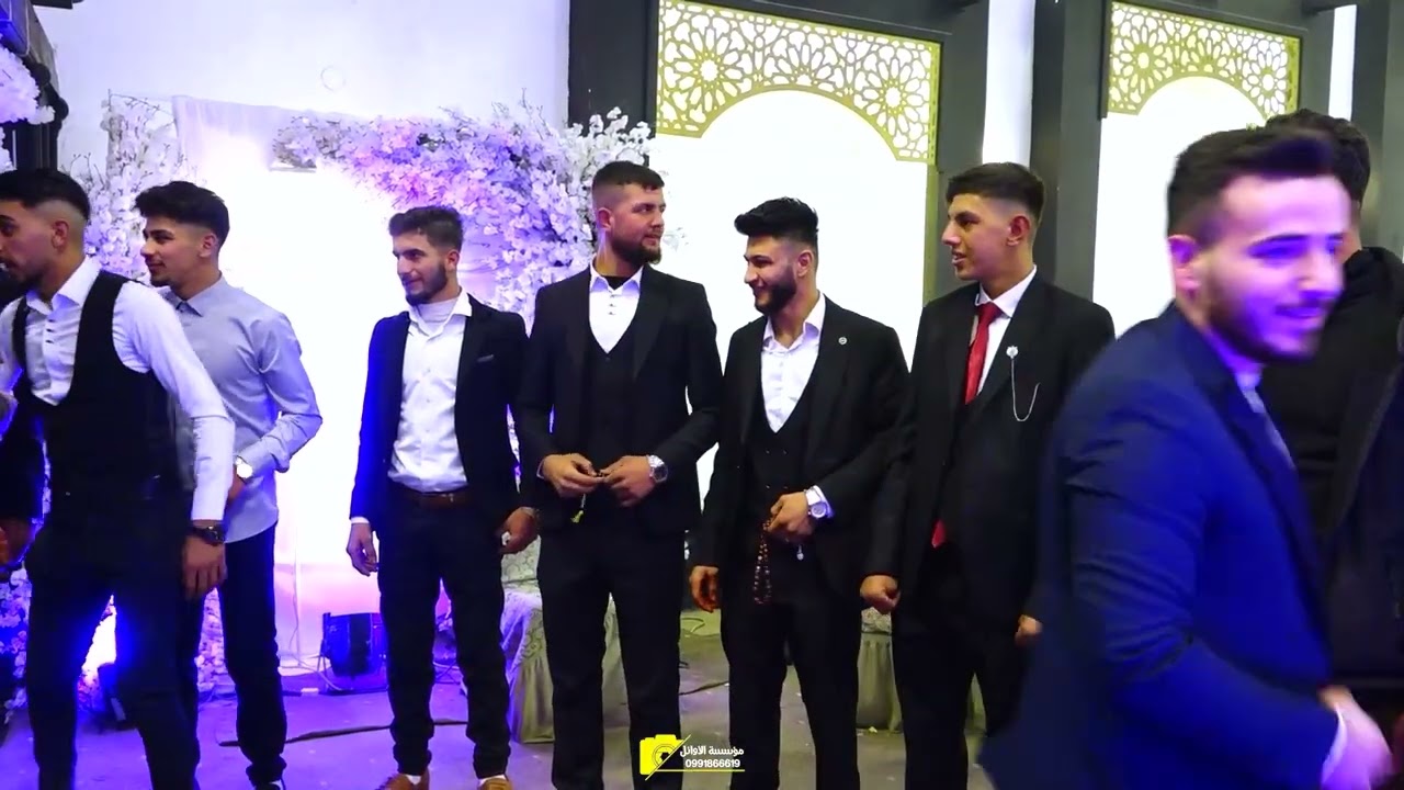حفل زفاف العريس أحمد نجل السيد حسين حجي سلامة  جزء  1