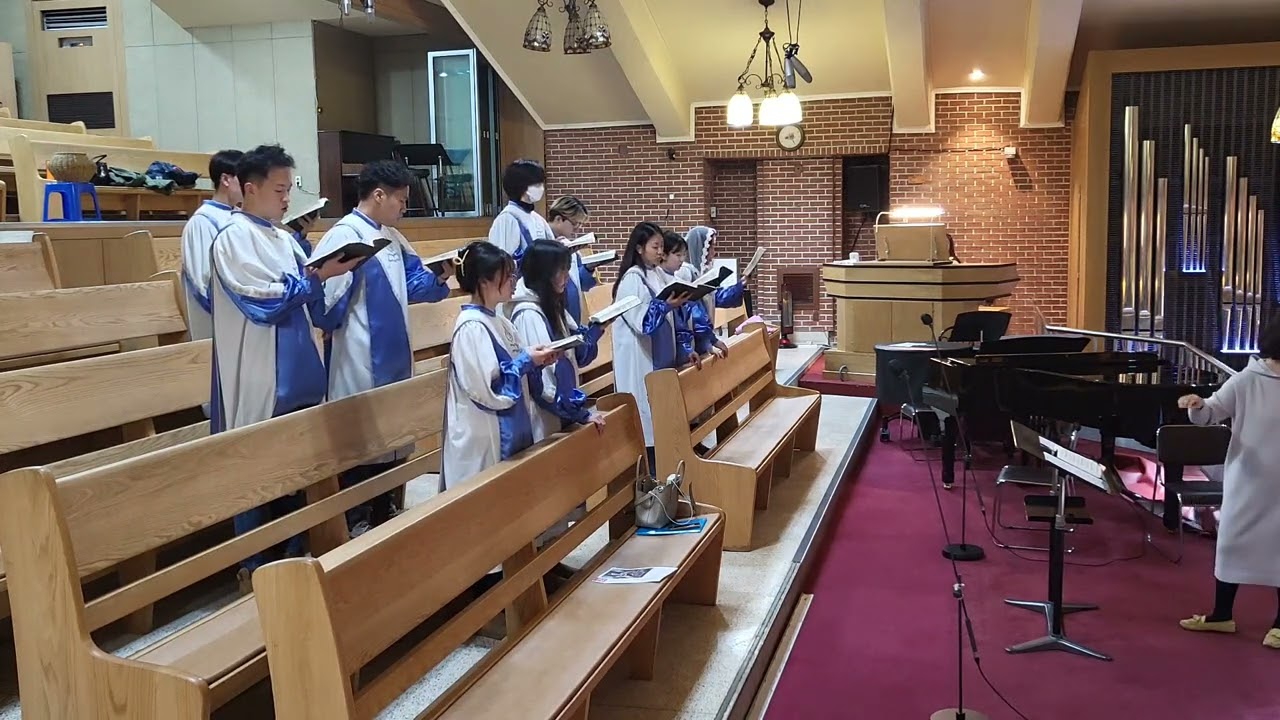 평화를 주옵소서 - P. P. Bilhorn (가톨릭성가 44번) / 240101 천주의 성모마리아 대축일 파견성가 | 서초동성당 청년성가대 에게로