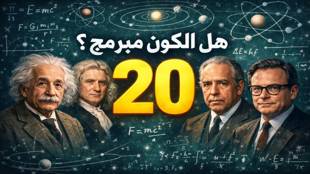 20 رقمًا تتحكم في الكون… هل نحن داخل نظام مُبرمج؟