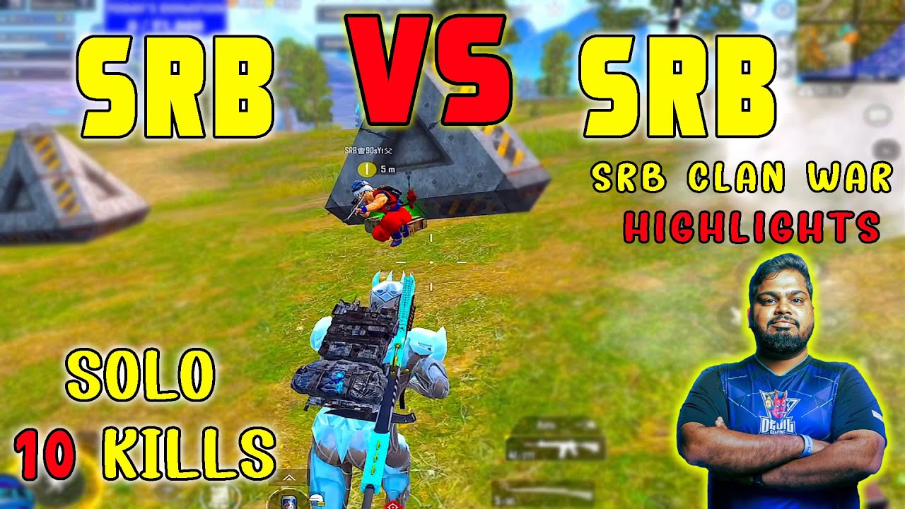 SRB vs SRB 🔥 SRB CLAN WAR ( Rondo Map Highlights ) Solo 10 Kills 😎