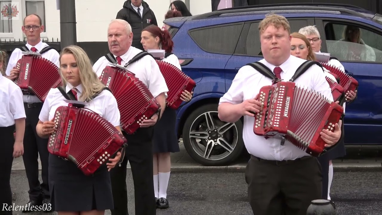 Corbet Accordion Band's 50th Ann. Parade (Full Parade 4K) ~ Banbridge ~ 23/05/25 (4K)